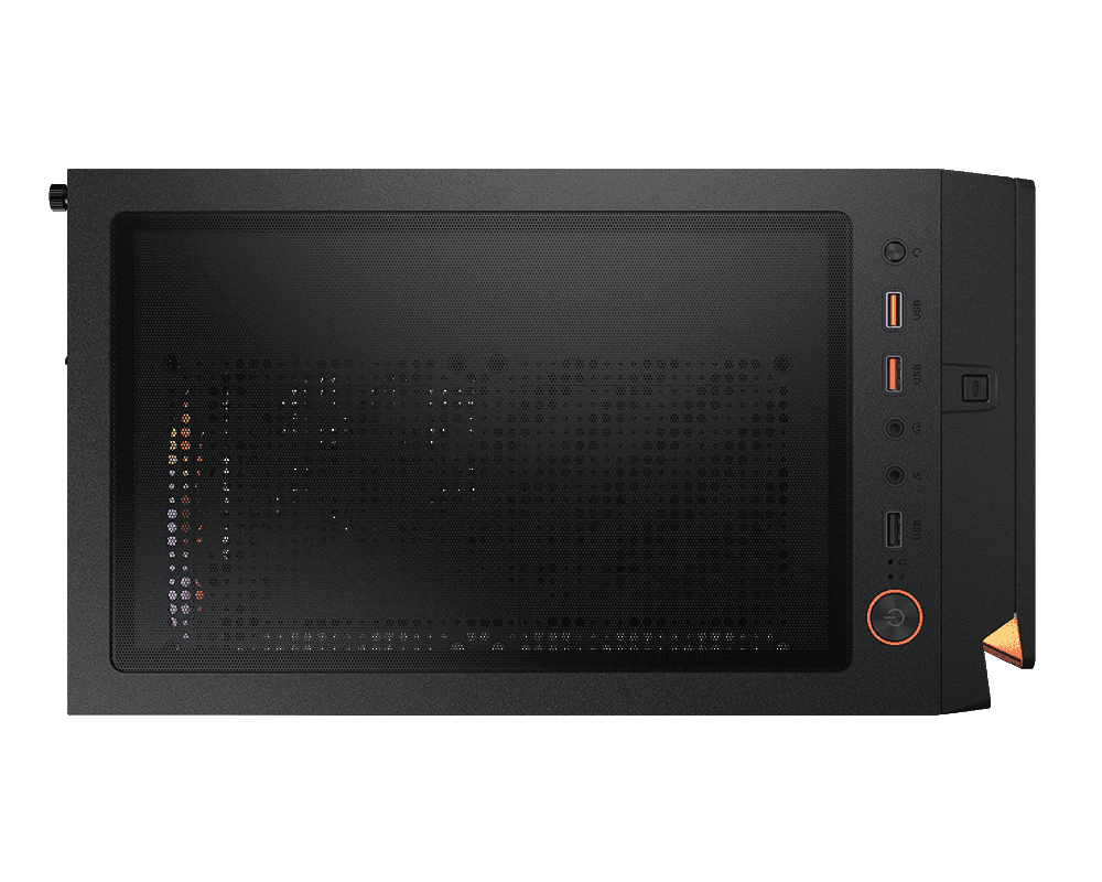  Cougar Purity RGB Mini Tower Case, 3mm Hinged Tempered Glass Panel, 1x Pre-Installed aRGB Fan, Up to 5xFan & 240mm Radiator Support, Black | 385PC40.0002 thumbnail 8