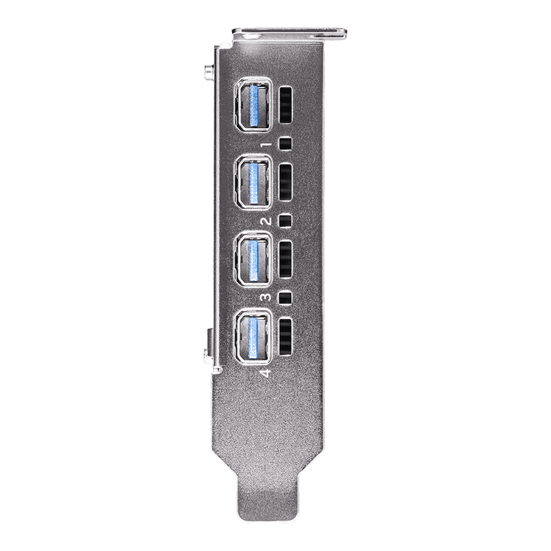 PNY NVIDIA RTX A400 4 GB GDDR6 Graphics Card, 64-bit, 96 GB/sec, 768 CUDA Cores, NVIDIA Ampere, 4x mDisplayPort 1.4a | VCNRTXA400-SB thumbnail 7