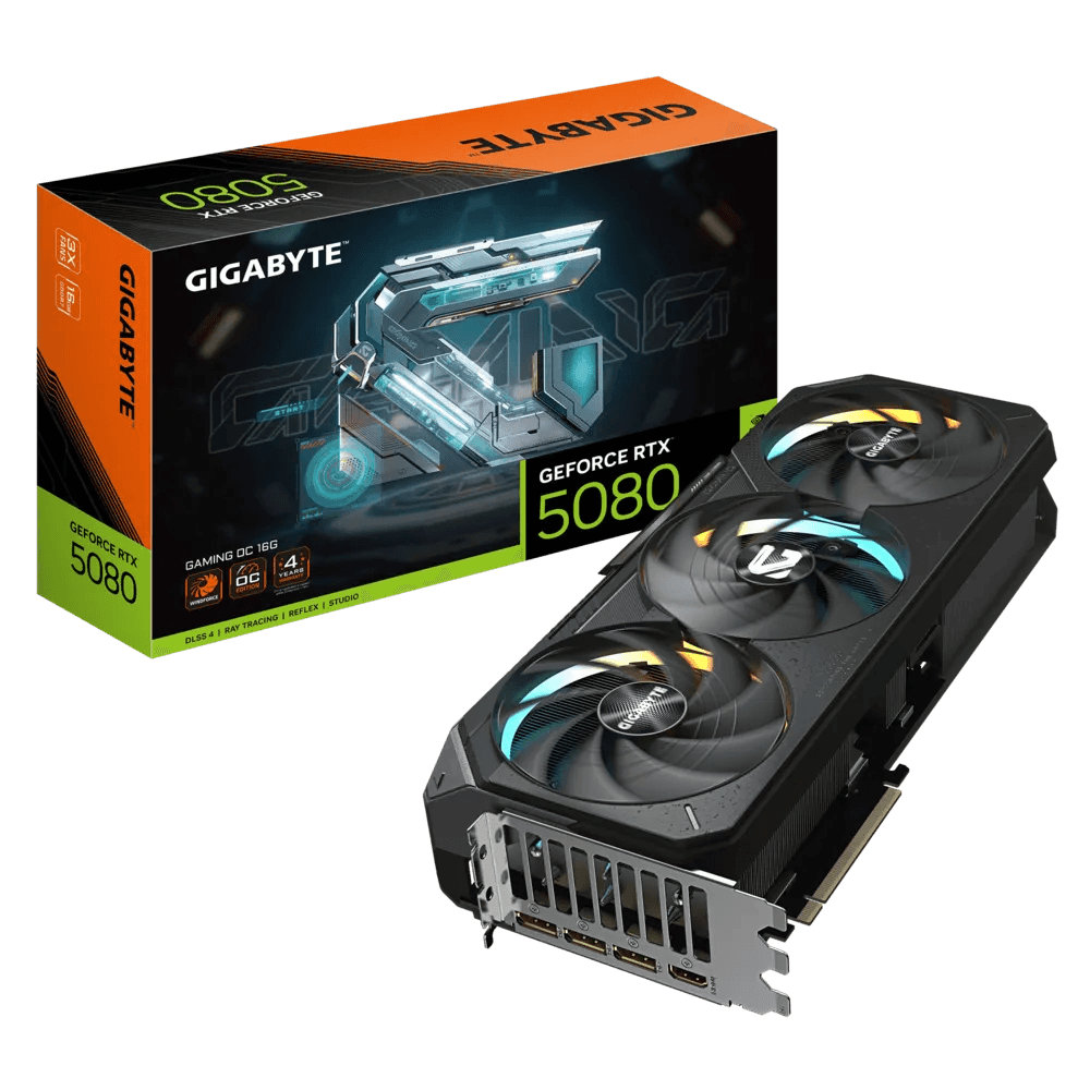 GIGABYTE GeForce RTX 5080 Gaming OC 16G Graphics Card, WINDFORCE Cooling System, 16GB 256-bit GDDR7 Video Card | GV-N5080GAMING OC-16GD thumbnail 5