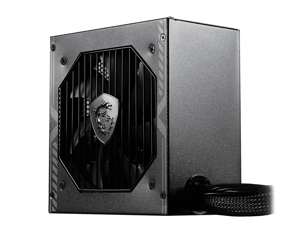 MSI MAG A650BN 650W 80Plus Bronze ATX Power Supply, DC-DC Circuit Design, 120 mm Fan Size, Active PFC, 100-240Vac, ATX Compatibility, Black | 306-7ZP2B18-CE0 thumbnail 3