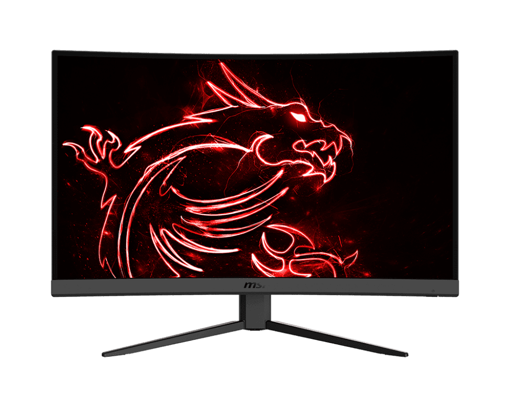 MSI G27CQ4 E2 eSports Curved Gaming Monitor, 27" WQHD VA Display, 170 Hz Refresh Rate, 1ms(MPRT) Response Time, Wide Color Gamut, 1.07B Colors, 1x DP1.2a, 2x HDMI 2.0b, Black | 9S6-3CB01T-050 thumbnail 2