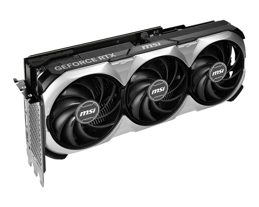 MSI GeForce RTX 4080 16GB VENTUS 3X OC Gaming Graphics Card - 16GB GDDR6X, 2550 MHz, PCI Express Gen 4, 256-bit, 3x DP v 1.4a, HDMI 2.1a (Supports 4K & 8K HDR) | 912-V511-013 thumbnail 4