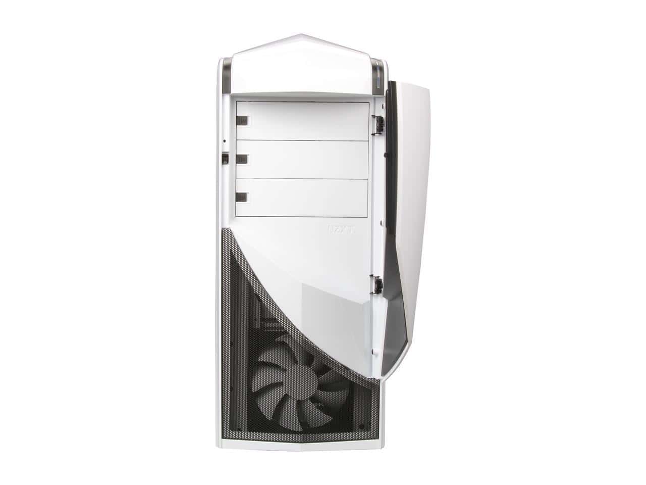 NZXT P240 GAMING COMPUTER CASE| MATTE BLACK/ORANGE thumbnail 3