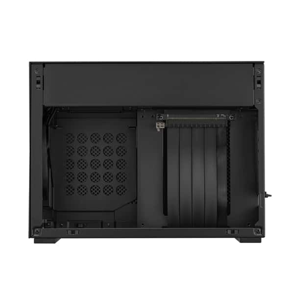 Lian Li A4 H2O PCIE 4.0 Mini-ITX Aluminum Case, 3 Expansion Slots, 2.5" Drive Bays, Up To 240mm Radiator Support, 120mm Fan Support, Max 55mm CPU Cooler Clearance, Black | G99.A4H2OX4.00 BL thumbnail 4