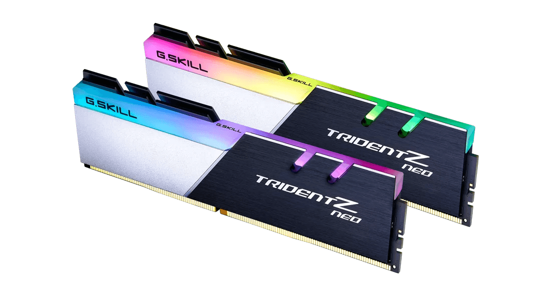 G.SKILL Trident Z Neo Series 64GB (2*32GB) SDRAM DDR4 3600, (PC4 28800)  FOR AMD PN-F4-3600C18D-64GTZN  4713294224835 thumbnail 1