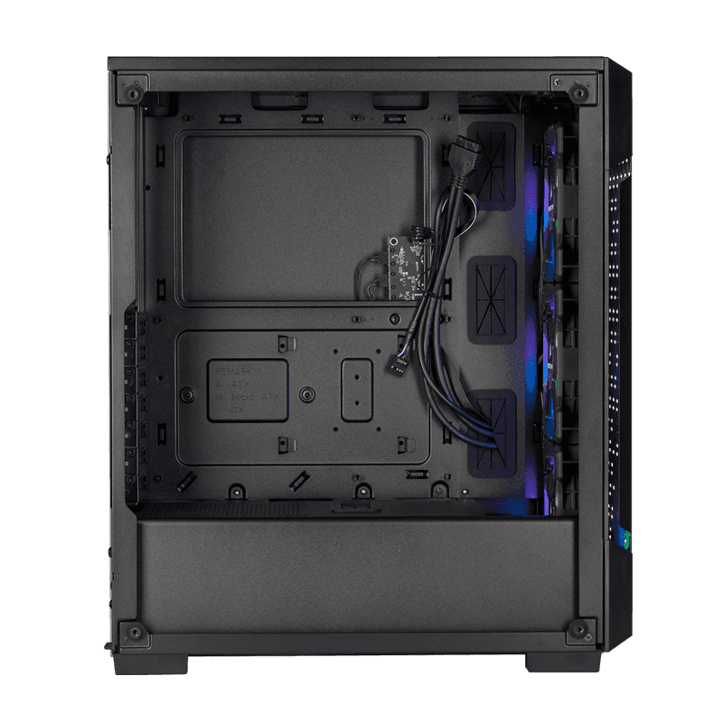 CORSAIR ICUE 220T RGB AIRFLOW TG M-T SMART CASE BLACK   840006618584 thumbnail 4