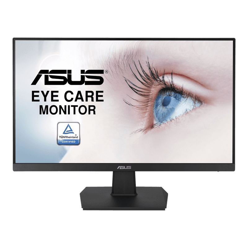 ASUS VA27EHE Eye Care Monitor ??? 27 inch, Full HD, IPS, Frameless, 75Hz, Adaptive-Sync/FreeSync???, Low Blue Light, Flicker Free, Wall Mountable  3 YEAR WARRANTY thumbnail 1