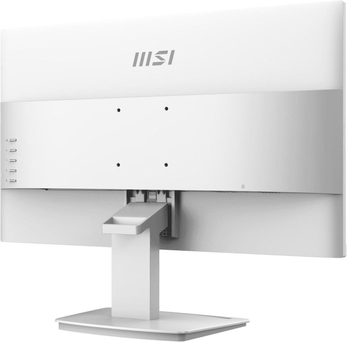 MSI PRO MP2412W 24" VA 1920 x 1080 (FHD) Computer Monitor, 100Hz, Free-Synch, HDMI, DisplayPort, VESA Mountable, Tilt, 1ms, White | 9S6-3BA9CH-077 thumbnail 5