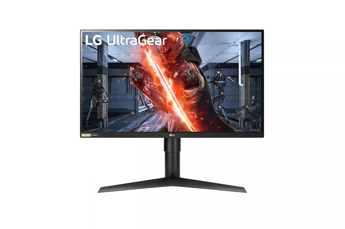 LG 27GN750-B UltraGear 27 Inch Full HD 1ms and 240HZ Monitor with G-SYNC Compatibility and Tilt, Height and Pivot Adjustable Stand, Black | 27GN750-B thumbnail 4