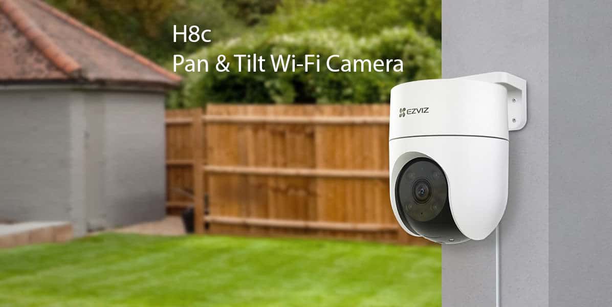 EZVIZ H8C Security Camera,1080p Outdoor WiFi Camera with Active Defense, AI Human Motion Detection with Auto Tracking, 360?? Color Night Vision, Two Way Talk, Weatherproof, Works with Amazon Alexa thumbnail 2