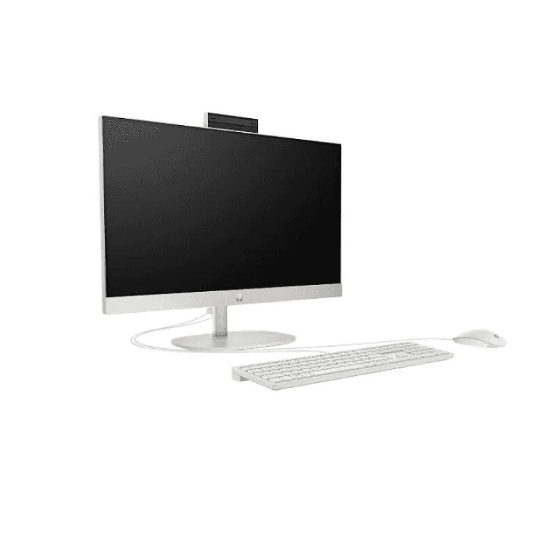 HP AIO 24-cr0323nh i5-1334U 8GB 512GB SSD 23.8'' FHD Intel Iris X Graphics, White, DOS | BJ2P3EA#BH5 thumbnail 1