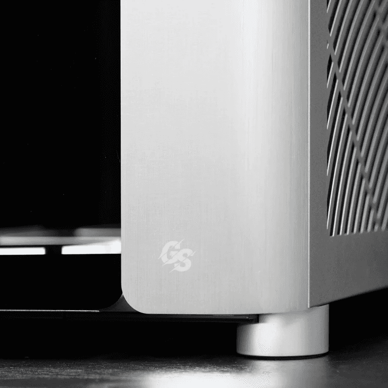 Montech KING 95 ULTRA GS Dual-Chamber Mid-Tower ATX Case - Silver | KING-95-Ultra thumbnail 4