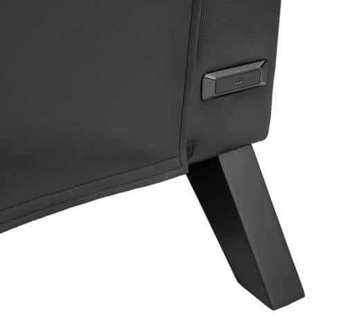 COUGAR RANGER PRO ROYAL Adjustable Gaming Sofa with Detachable Swivel Table, Breathable PVC Leather, Side Storage Pocket, USB Type-C Charging Port, Headrest & Lumbar Pillow, Black | 3MRGPGLB.0001 thumbnail 4