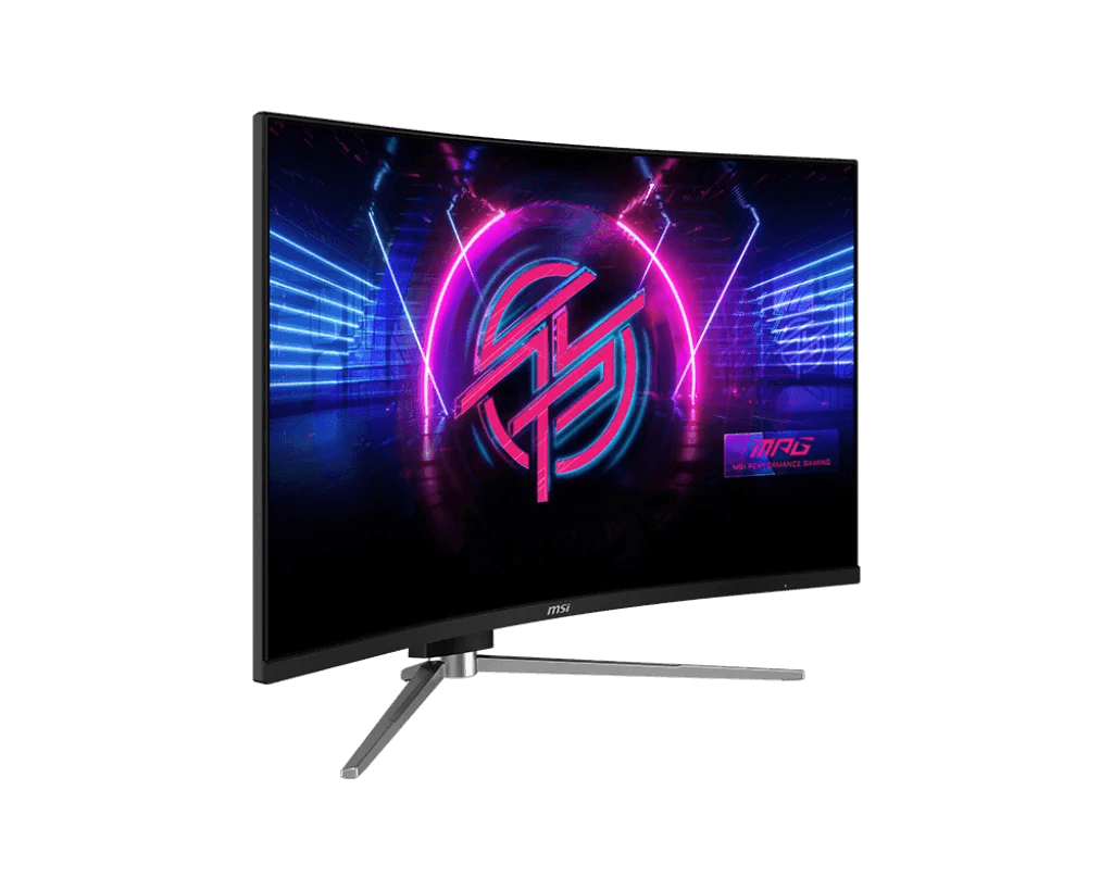 MSI MPG 325CQRXF Gaming Monitor, 32" Rapid VA Display, WQHD Resolution, 280Hz Refresh Rate, 0.5ms (GtG) Response Time, 1000R Curvature, AMD FreeSync Premium Technology, Black |9S6-3DC14H-084 thumbnail 4