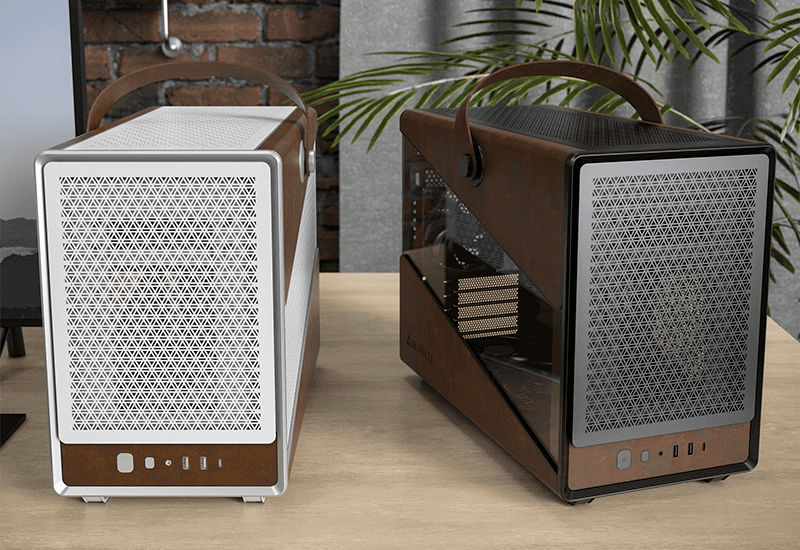 Portable High-end Gaming & Rendering PC: Core i7-14700F, RTX 5070 12GB, 32GB DDR5, Eco-Leather Finish Case thumbnail 2