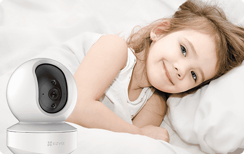 EZVIZ by HIKVISION |4MP QHD Resolution Indoor Smart WiFi Baby/Pet Monitor Camera |Smart Night Vision |360 Visual Coverage |Motion Detection Two-Way Talk |Micro SD Slot up to 256GB (TY1), White6941545605401 thumbnail 6