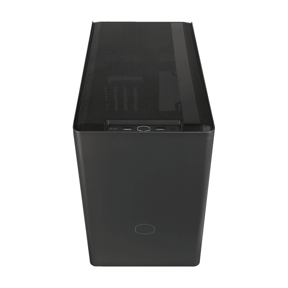 Cooler Master MasterBox NR200P V2 Mini-ITX Black Computer Case, Tempered Glass, 1x Pre-installed Fan, Supports upto Motherboard Mini-ITX, Radiator 280mm, Power Supply SFX-L, Type C, USB 3.2 Gen 1 |  NR200PV2-KCNN-S00 thumbnail 2