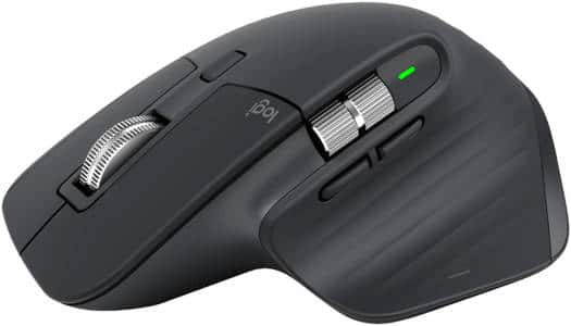 Logitech MX Master 3S for Business, Wireless Mouse with Quiet Clicks, 8K DPI, Secured Logi Bolt USB Receiver, Bluetooth, USB-C Charging, MagSpeed Scrolling, Windows/Mac//Linux - Grey | 910-006582 thumbnail 2