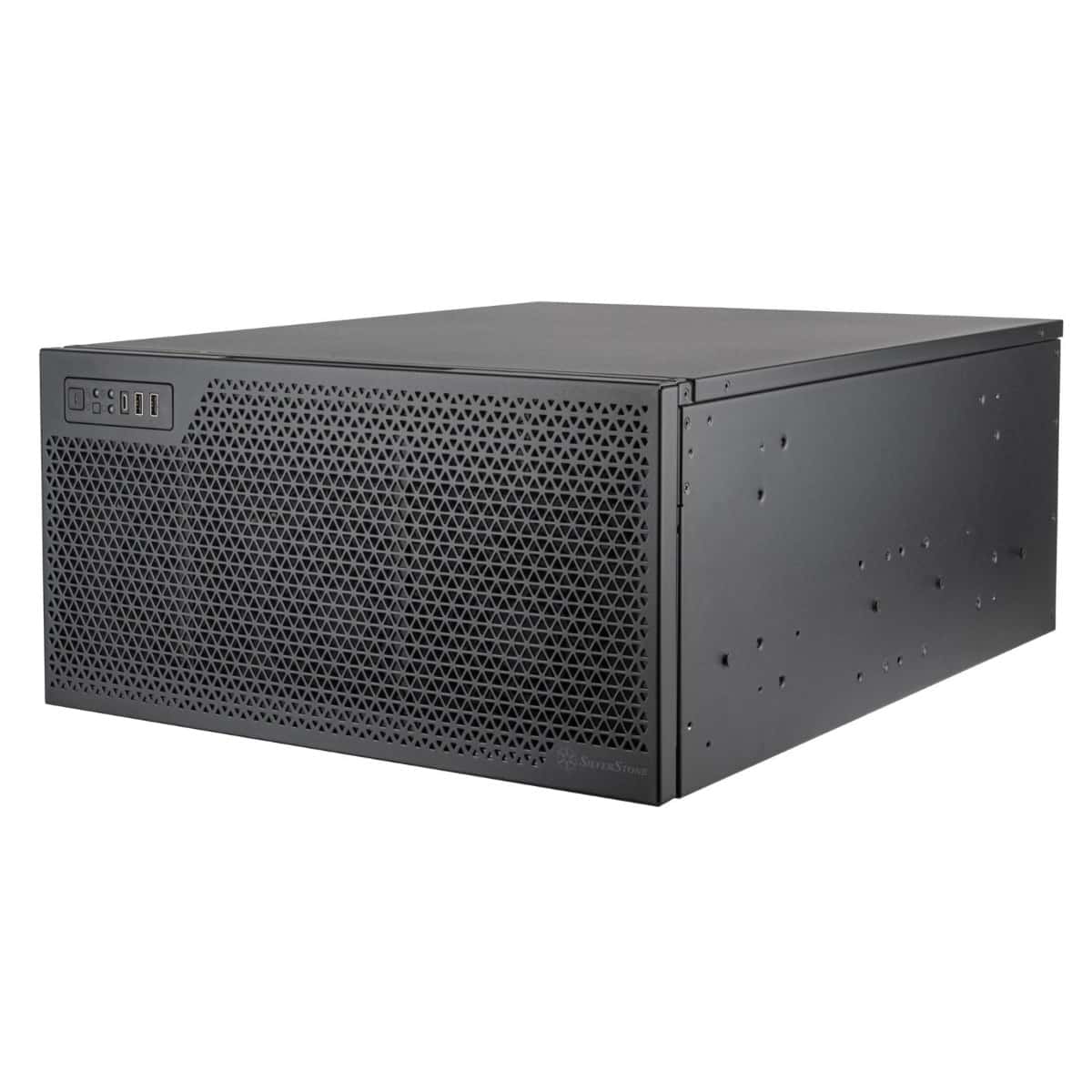 SilverStone Technology RM52 5U Rackmount Server Chassis with Dual 360mm Liquid Cooling Capability | SST-RM52 RACK MOUNT COMPUTER CASE thumbnail 1