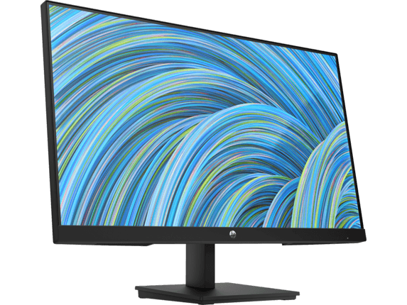 HP V24v G5 Monitor, 23.8" FHD VA Panel Display, 75Hz Refresh Rate, 5ms GtG w/ Overdrive Response Time, AMD FreeSync Technology, 3-Sided Micro-Edge Bezel, Black | N08476-004 thumbnail 4