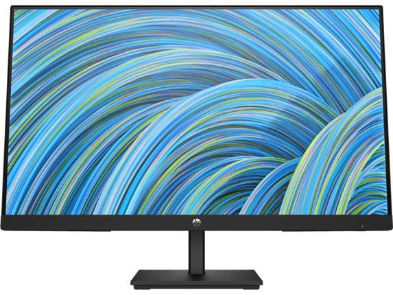 HP V24v G5 Monitor, 23.8" FHD VA Panel Display, 75Hz Refresh Rate, 5ms GtG w/ Overdrive Response Time, AMD FreeSync Technology, 3-Sided Micro-Edge Bezel, Black | N08476-004 thumbnail 1