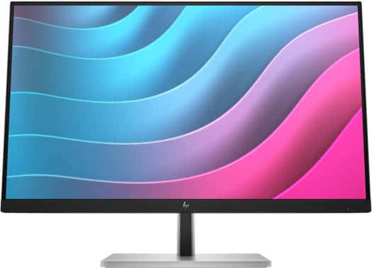 HP E24 G5 Monitor, 23.8" FHD IPS Display, 75Hz Refresh Rate, 5ms (GtG with Overdrive) Response Time, 3-Sided Borderless Bezel, VESA Mounting, 4x USB3.2, USB-B, HDMI & DP, Black | 6N6E9AA thumbnail 9