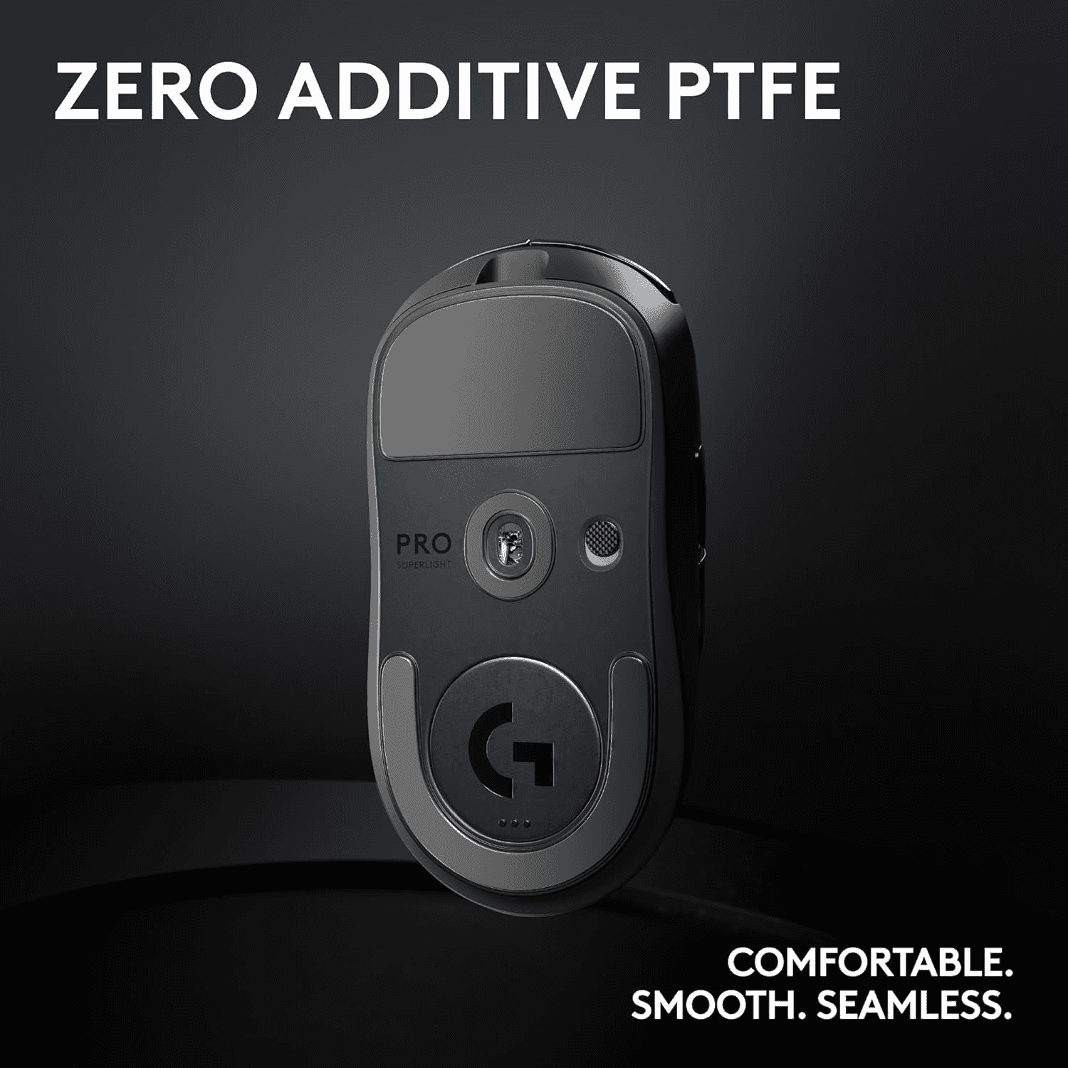 Logitech G PRO X SUPERLIGHT 2 LIGHTSPEED Wireless Gaming Mouse, Lightweight, LIGHTFORCE Hybrid Switches, HERO 2 Sensor, 32,000 DPI, 5 Programmable Buttons, USB-C Charging, PC & Mac - Black thumbnail 3