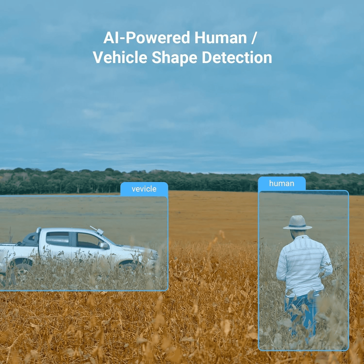 Ezviz H8c 4G Pan & Tilt 4G 3MP Smart Camera, Panoramic View, AI-Powered Human / Vehicle Shape Detection, Two-Way Talk, Auto-Tracking, Color Night Vision thumbnail 4