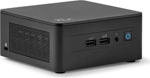 ASUS NUC 13 Pro Kit, NUC13ANHi5, Core i5-1340P Processor, 4xUSB, M.2 22x80 NVMe; 22x42 SATA, 2.5'' SATA slot, 2,5Gbe LAN, 2xHDMI, 2x Thunderbolt 4 (USB-C+DP), EU cord, single unit | 90AB3ANH-MR6120 thumbnail 3