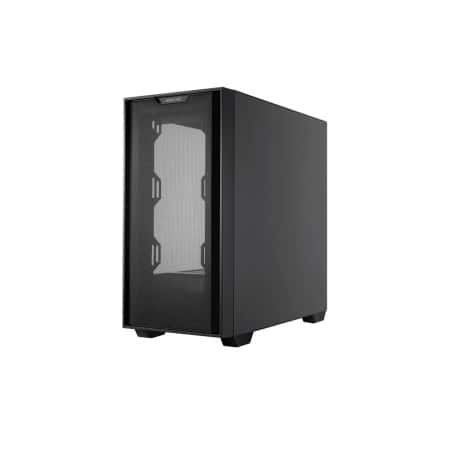 ASUS A21 micro-ATX PC Case, Tempered Glass Side & Mesh Front, up to 360mm Radiators Fits Up to 5x 140mm Fans, Clean Cable Mgt, 1 x 2.5" Bay 2 x 2.5"/3.5", 2x USB 3.2, Black | 90DC00H0-B09010 thumbnail 1