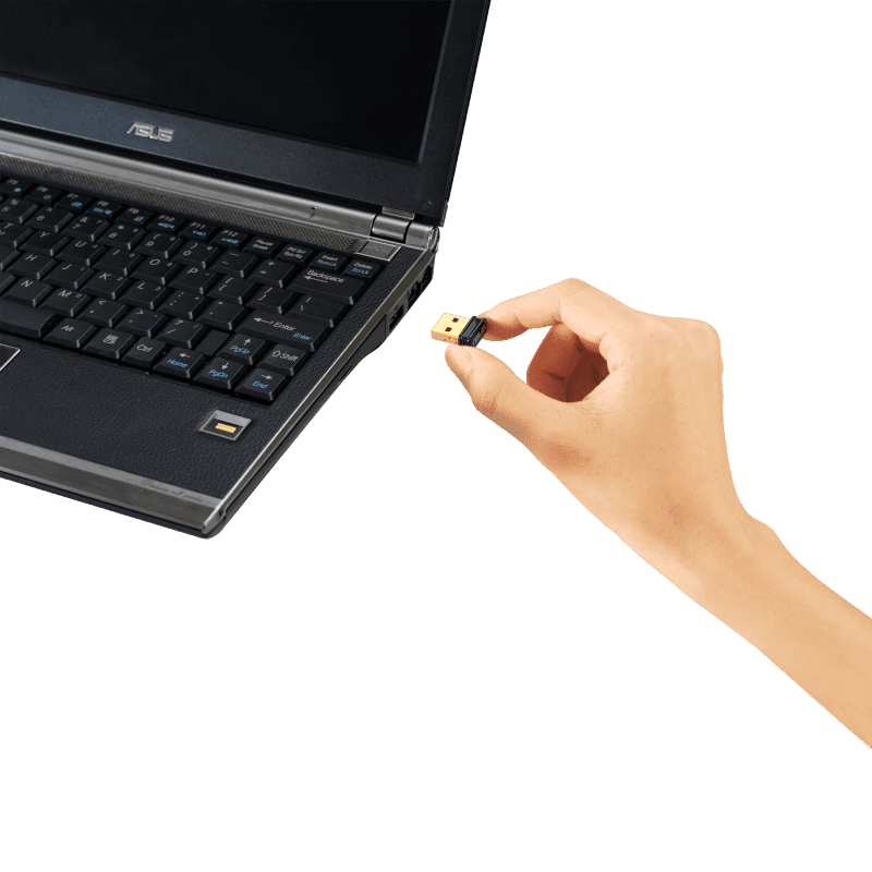 Asus USB-BT500 Bluetooth 5.0 USB Adapter, 3 Mbps Transfer Rate, 10m Indoor/40m Outdoor Range, Ultra-small, Black/Gold | 90IG05J0-MO0R00 thumbnail 5