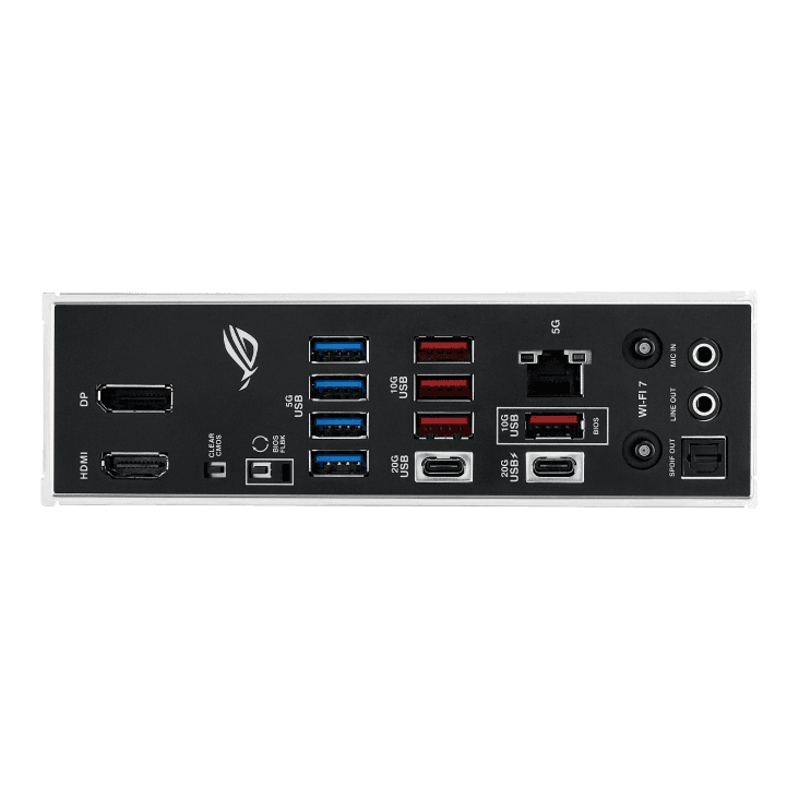 ASUS ROG STRIX Z890-H GAMING WIFI  ATX Motherboard, Intel Socket LGA1851, 4x DIMM slots, max. 256GB, DDR5, 4x M.2 slots and 4 x SATA 6Gb/s ports, Pcie 5.0, GEN 5, Wi-Fi 7, Bluetooth v5.4, Black | 90MB1K20-M0EAY0 thumbnail 11