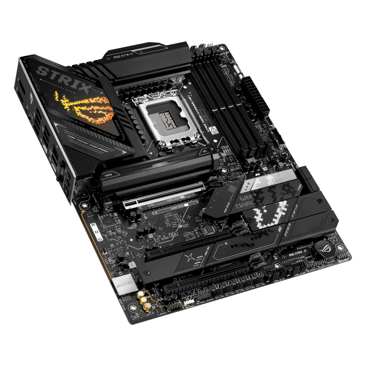 ASUS ROG STRIX Z890-H GAMING WIFI  ATX Motherboard, Intel Socket LGA1851, 4x DIMM slots, max. 256GB, DDR5, 4x M.2 slots and 4 x SATA 6Gb/s ports, Pcie 5.0, GEN 5, Wi-Fi 7, Bluetooth v5.4, Black | 90MB1K20-M0EAY0 thumbnail 8