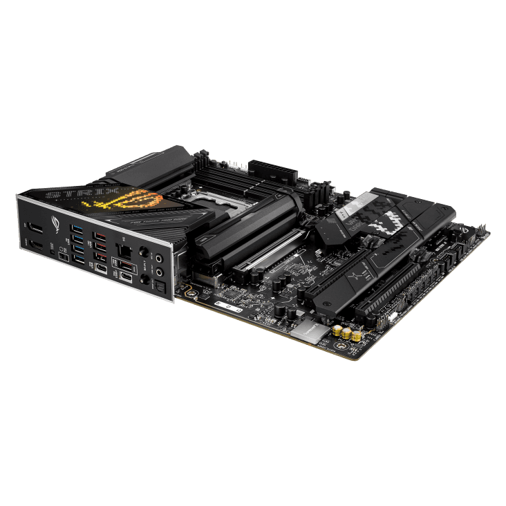 ASUS ROG STRIX Z890-H GAMING WIFI  ATX Motherboard, Intel Socket LGA1851, 4x DIMM slots, max. 256GB, DDR5, 4x M.2 slots and 4 x SATA 6Gb/s ports, Pcie 5.0, GEN 5, Wi-Fi 7, Bluetooth v5.4, Black | 90MB1K20-M0EAY0 thumbnail 9