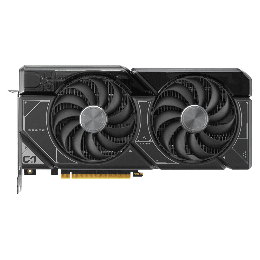 ASUS Dual GeForce RTX 4070 OC Edition Graphics Card, 12GB GDDR6X 192-bit Memory, 2520 MHz Engine Clock, 5888 CUDA Cores, 21 Gbps Memory Speed, PCI Express 4.0, 1x HDMI / 3xDP | 90YV0IZ2-M0NA00 thumbnail 4