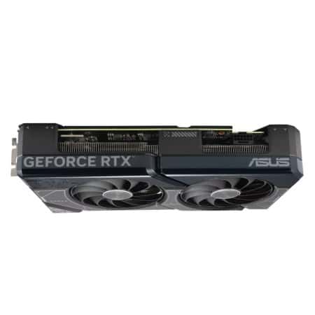 Asus Dual GeForce RTX 4070 SUPER OC Graphics Card, 12GB GDDR6X 192-Bit Memory, 2550 MHz OC Boost Clock, 21 Gbps Memory Speed, 7168 CUDA Cores, PCI Express 4.0 | 90YV0K82-M0NA00 thumbnail 1