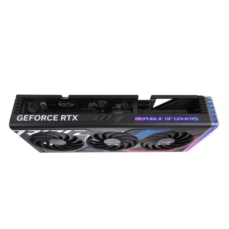 ASUS ROG Strix GeForce RTX 4070 SUPER OC Graphics Card, 12GB GDDR6X 192-bit Memory, 2640 MHz Boost Clock, 21 Gbps Memory Speed, 7168 CUDA, PCI E 4.0, HDMI 2.1 / DP 1.4a | 90YV0KD0-M0NA00 thumbnail 5