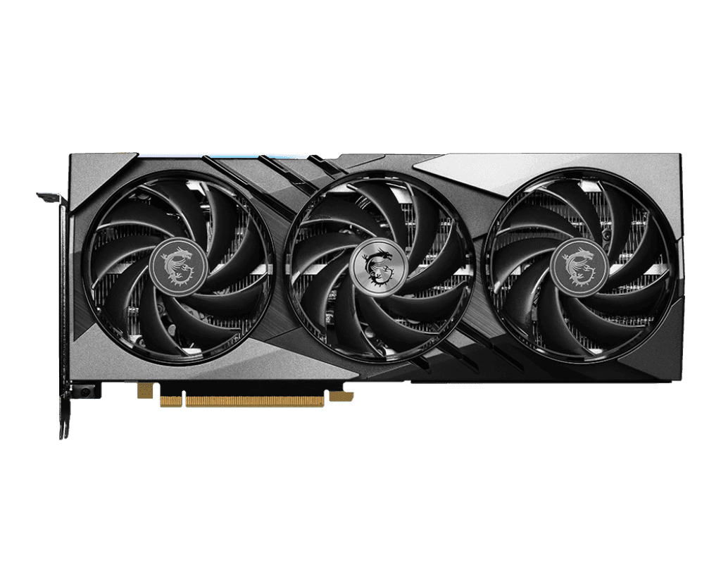 MSI GeForce RTX 4070 Ti Super Gaming X Slim Graphics Card, 16GB GDDR6X 256-Bit Memory, 2670 MHz Boost Clock, 21Gbps Memory Speed, 8448 CUDA Cores, DP v1.4a x3 / HDMI | 912-V513-625 thumbnail 4