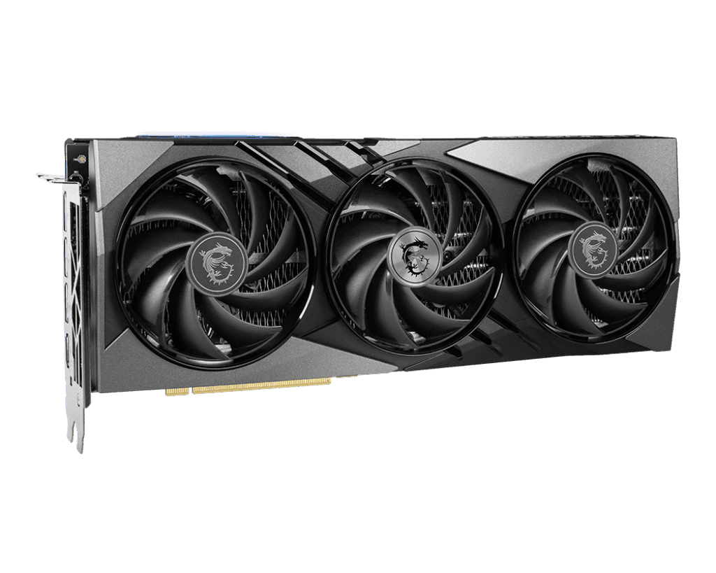 MSI GeForce RTX 4070 Ti Super Gaming X Slim Graphics Card, 16GB GDDR6X 256-Bit Memory, 2670 MHz Boost Clock, 21Gbps Memory Speed, 8448 CUDA Cores, DP v1.4a x3 / HDMI | 912-V513-625 thumbnail 6