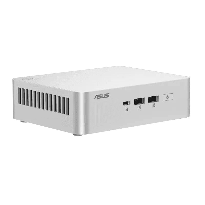 White ASUS NUC 15 PRO+ Mini PC, Ultra 9 285H, WiFi 7, Bluetooth, 4TB NVMe, 64GB (2x 32GB) DDR5 RAM thumbnail 5