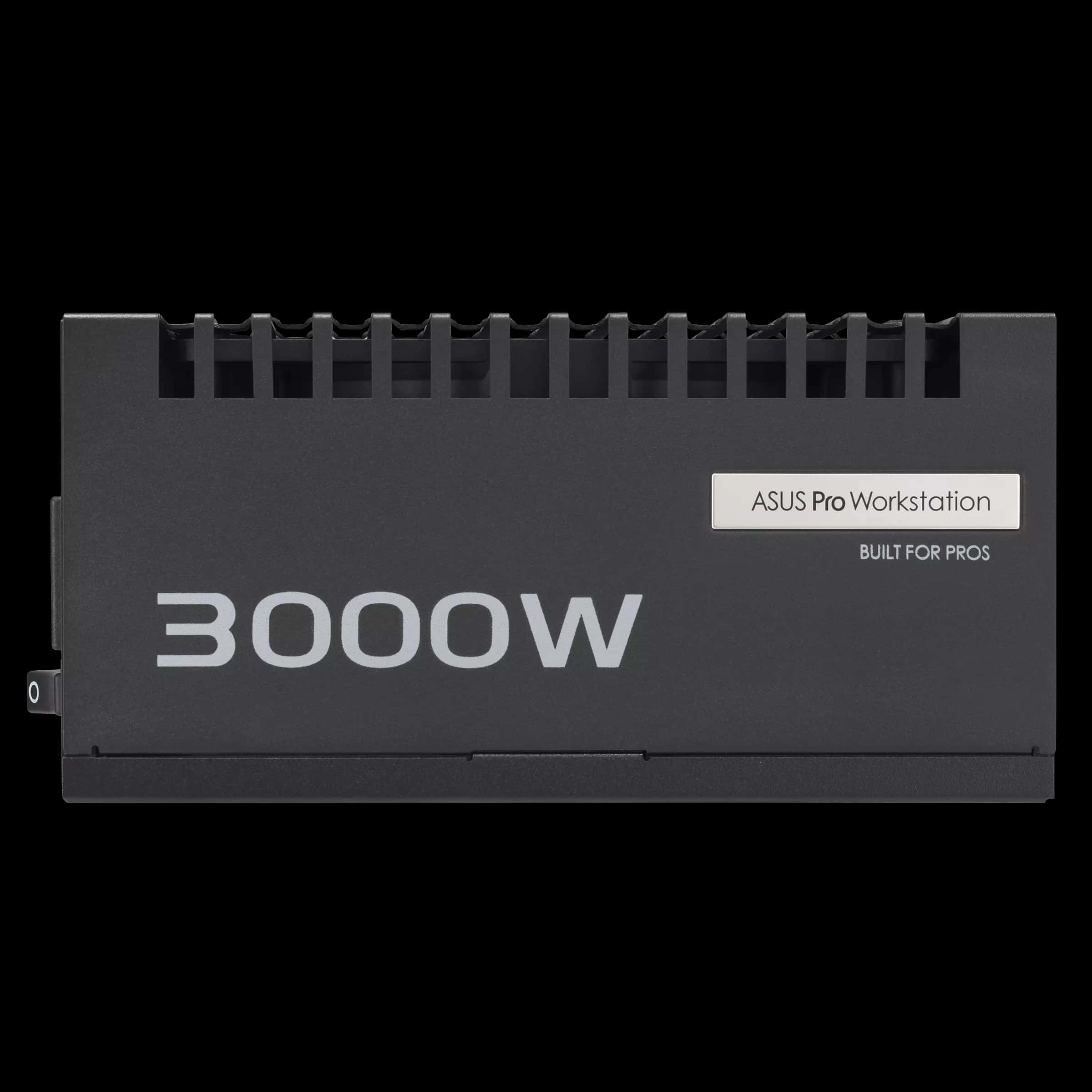 ASUS Pro WS 3000W Platinum Power Supply PSU, Heavy-duty PSU, ATX 3.1 compatible, PCIe 5.1 ready, Dual-ball fan bearings, 80 PLUS Platinum certified, Supports up to 4x GeForce RTX 5090 Graphics Cards |  90YE00Z0-B0EA00 thumbnail 7