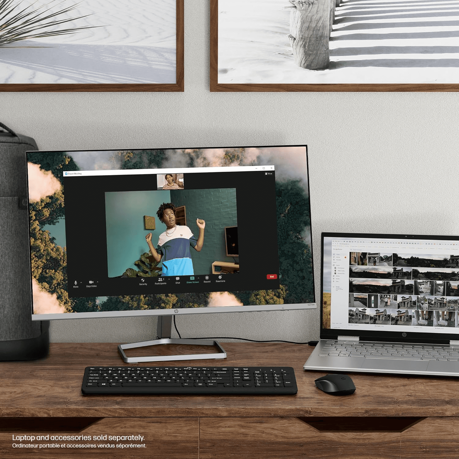 HP 527sw Series 5 Display 27 Inch Monitor, FHD (1920 x 1080), IPS Panel, 99% sRGB, 1500:1 Contrast Ratio, 300 nits, 100 Hz, HP Eye Ease with Eyesafe Certification, 99% sRGB Color Gamut |  94F46AS thumbnail 10