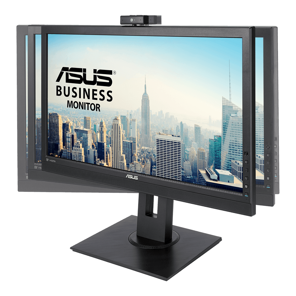 ASUS BE24DQLB Video Conferencing Monitor - 23.8 inch, Full HD, IPS, Full HD Webcam, Mic Array, Stereo Speakers, Mini-PC Mount Kit, Ergonomic Design |  90LM03W1-B01310 thumbnail 3
