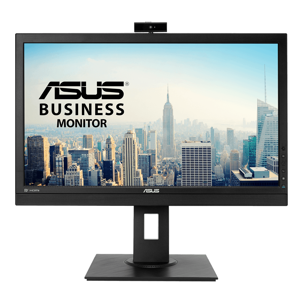 ASUS BE24DQLB Video Conferencing Monitor - 23.8 inch, Full HD, IPS, Full HD Webcam, Mic Array, Stereo Speakers, Mini-PC Mount Kit, Ergonomic Design |  90LM03W1-B01310 thumbnail 1