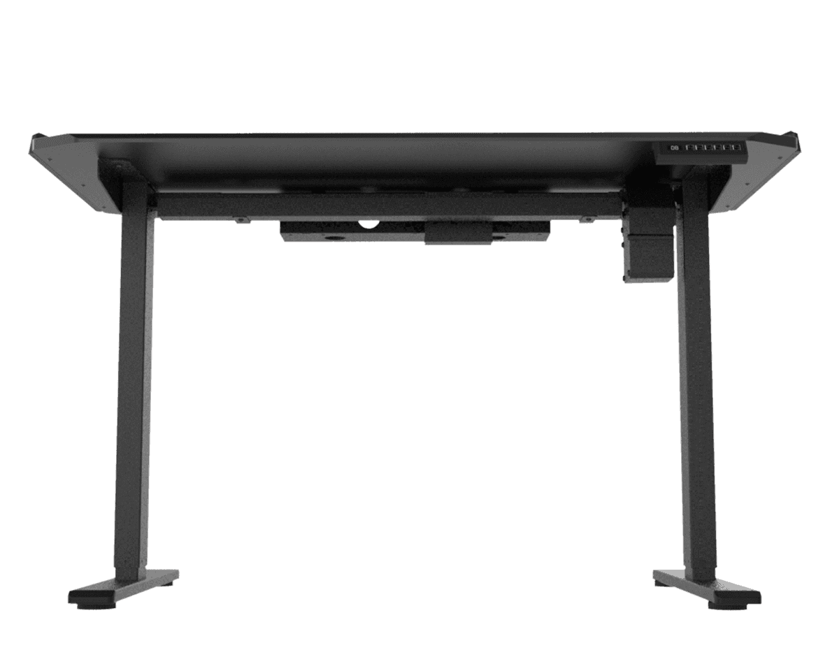 COUGAR E-DEIMUS 120 Electric Gaming Desk, 1200mm, Adjustable Height, 4 Memory Presets, Dual-Sided RGB Lighting, Integrated I/O & Cable Management | 3M1203SB.0003 thumbnail 7