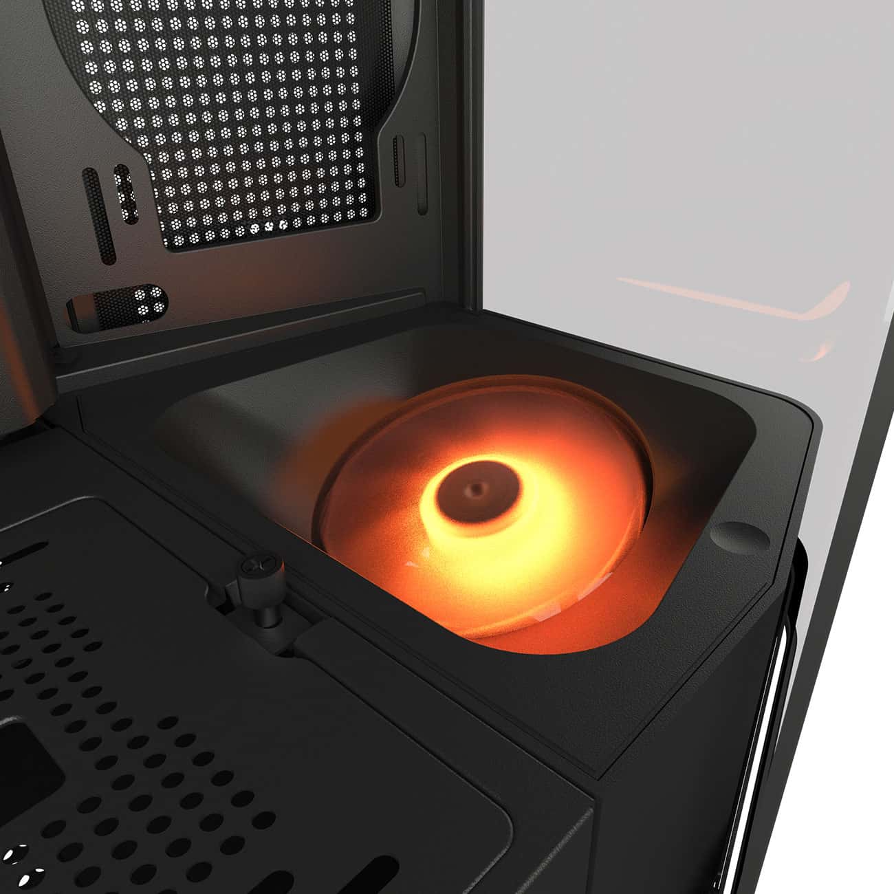 Cougar FV270 RGB Mid Tower Case, 4x Pre-installed Fans. Supports E-ATX Motherboard, 360mm Radiator, 420mm GPUs |  3858M60.0005 thumbnail 5