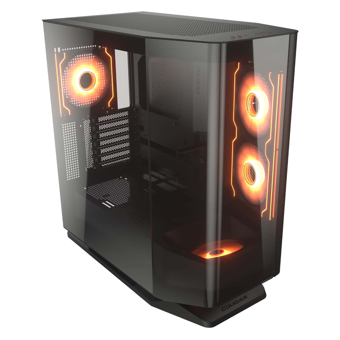 Cougar FV270 RGB Mid Tower Case, 4x Pre-installed Fans. Supports E-ATX Motherboard, 360mm Radiator, 420mm GPUs |  3858M60.0005 thumbnail 11