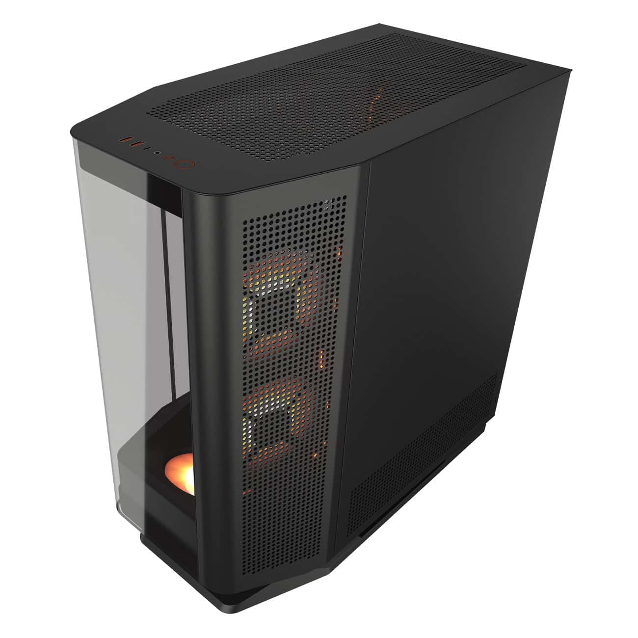 Cougar FV270 RGB Mid Tower Case, 4x Pre-installed Fans. Supports E-ATX Motherboard, 360mm Radiator, 420mm GPUs |  3858M60.0005 thumbnail 4