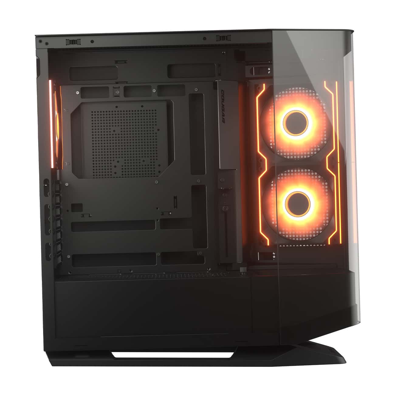 Cougar FV270 RGB Mid Tower Case, 4x Pre-installed Fans. Supports E-ATX Motherboard, 360mm Radiator, 420mm GPUs |  3858M60.0005 thumbnail 2