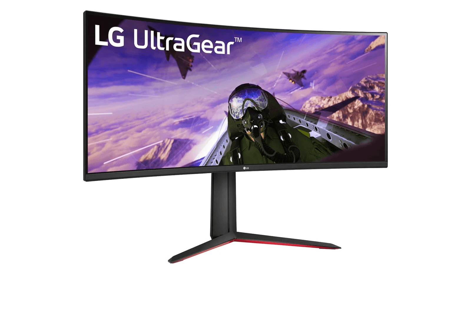 LG 34GP63A-B 34inch UltraGear QHD Curved Gaming Monitor, (3440 x 1440) Display, 160Hz Refresh Rate, HDR10, MaxxAudio (7Wx2), AMD FreeSync Premium, 1ms MBR thumbnail 3